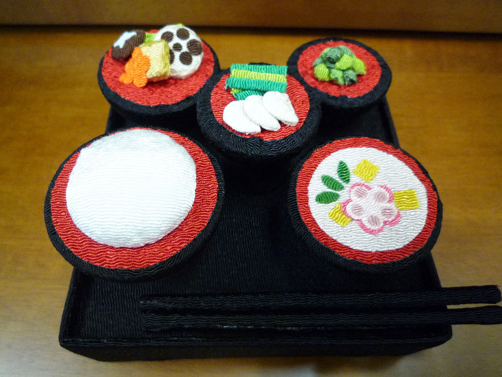 とっても可愛いちりめんのお供膳!