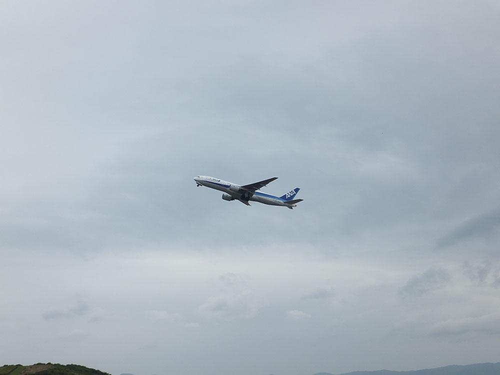 メイドインジャパンの飛行機。