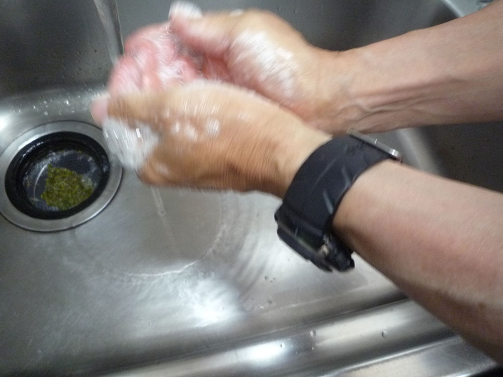 菌に注意