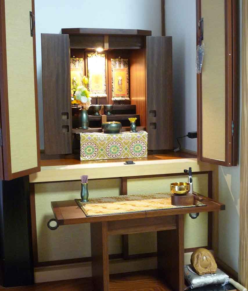 現代仏壇・納品