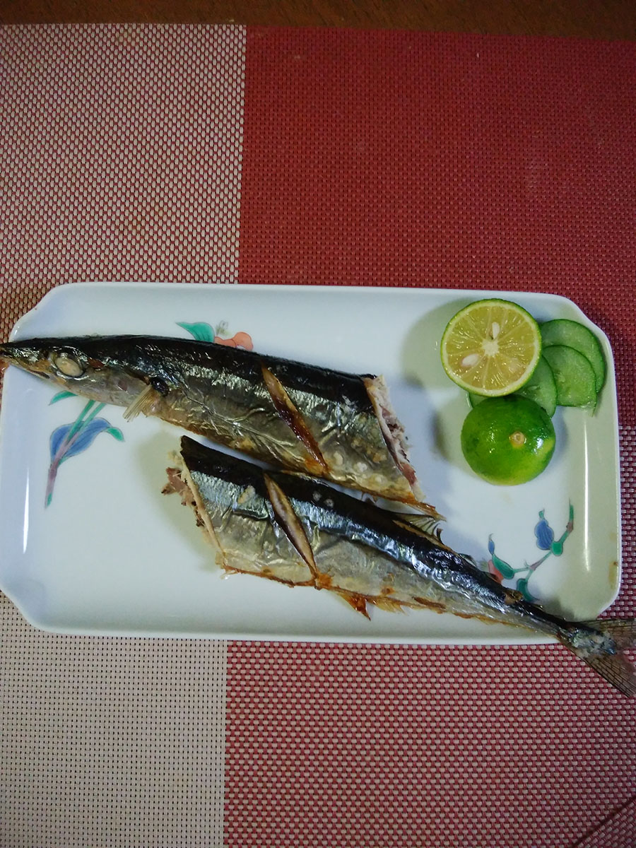 秋のサンマ