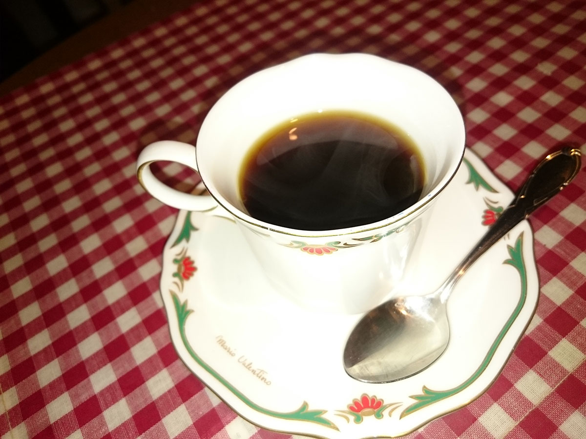 冬のコーヒー