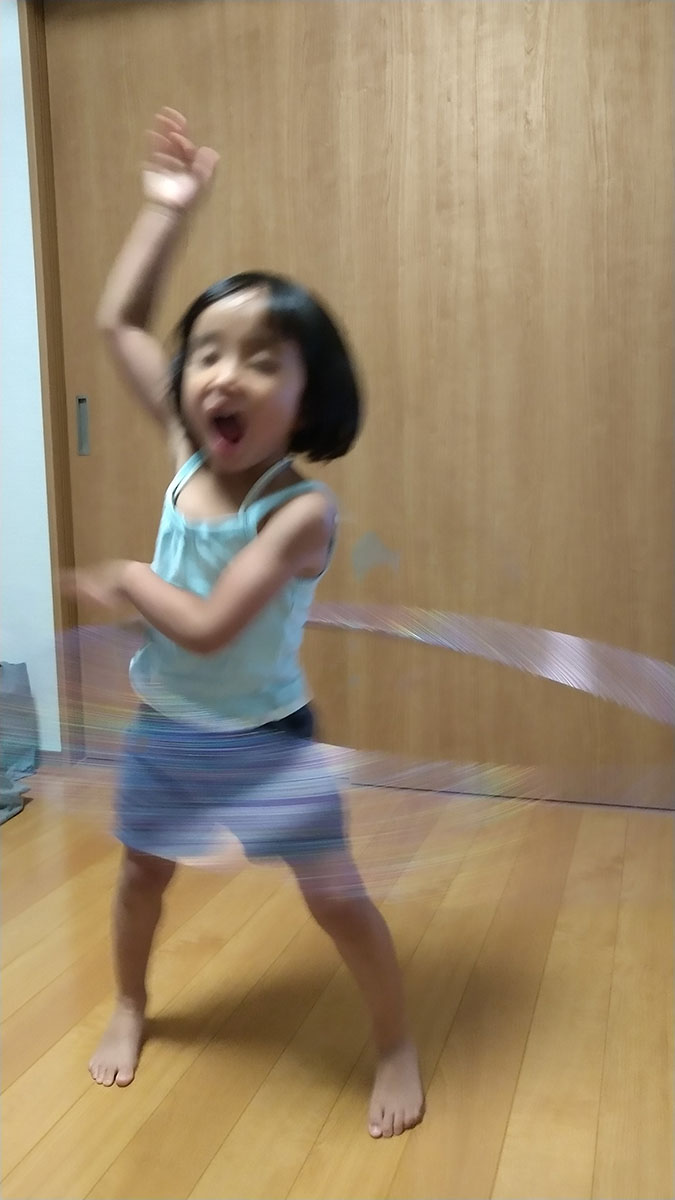 いつもより多めに回しております