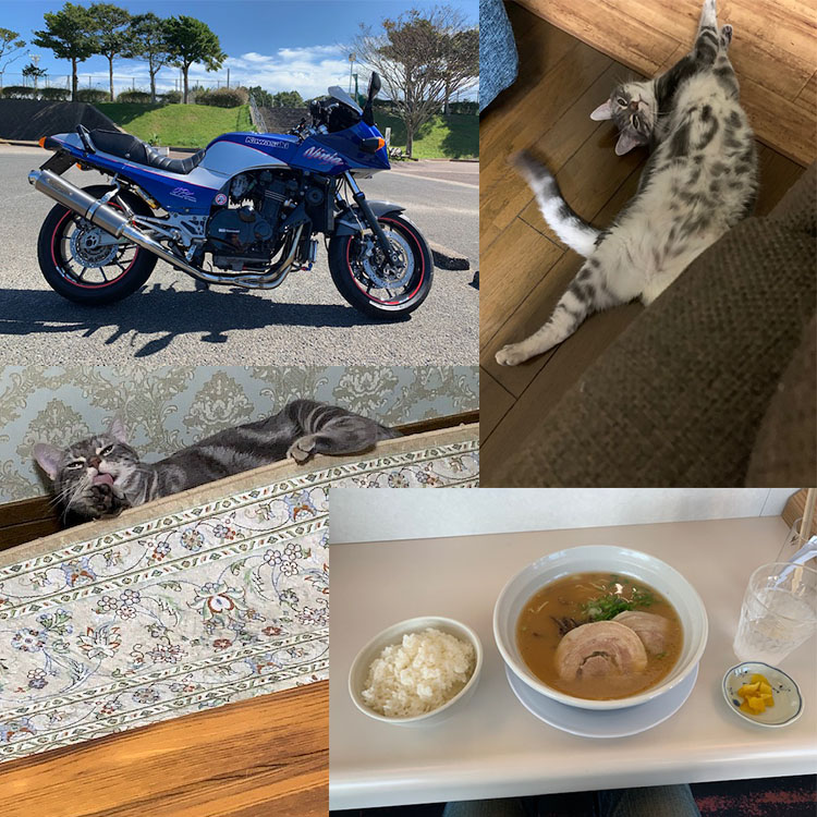久しぶりのツーリングなのに・・・