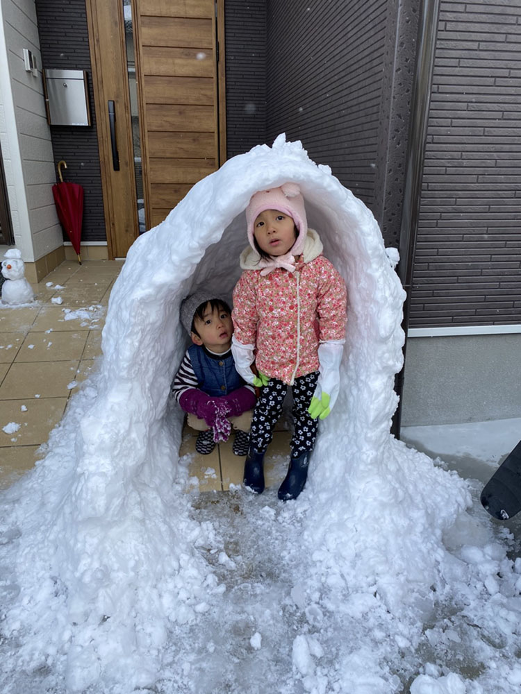 雪遊び2021