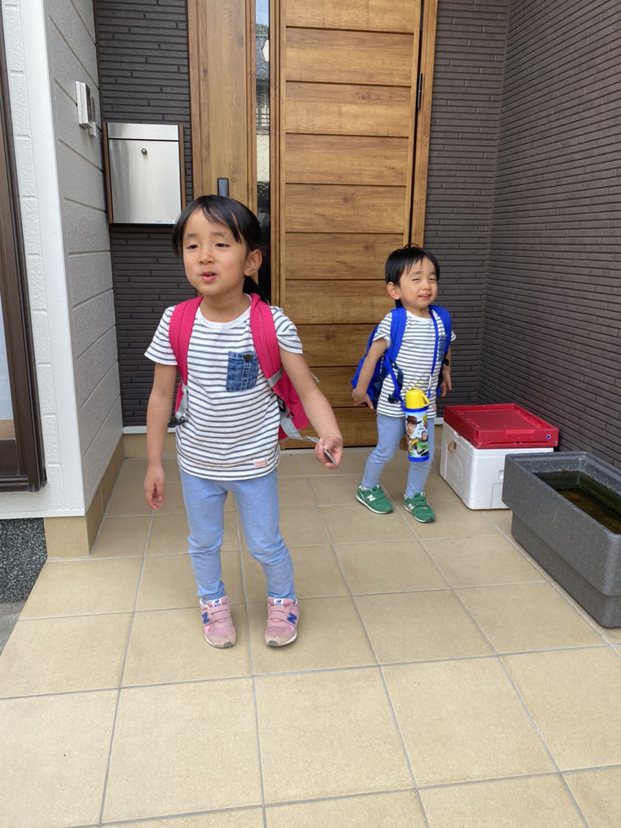 遠足デビュー